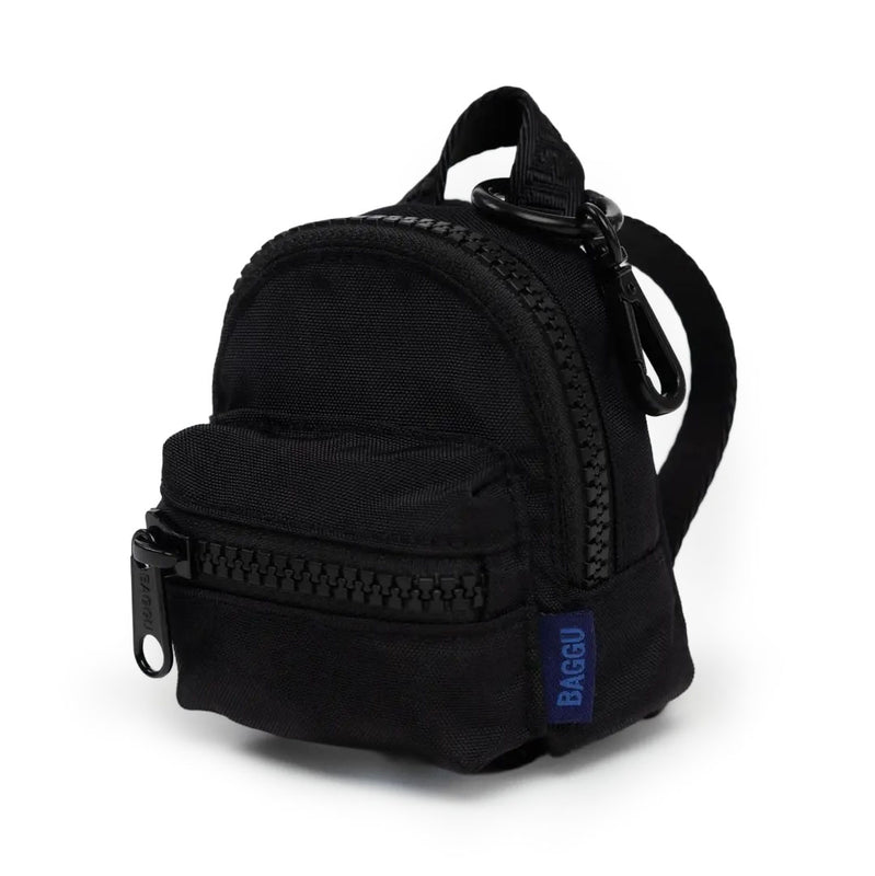 Backpack (Black) Bag Charm