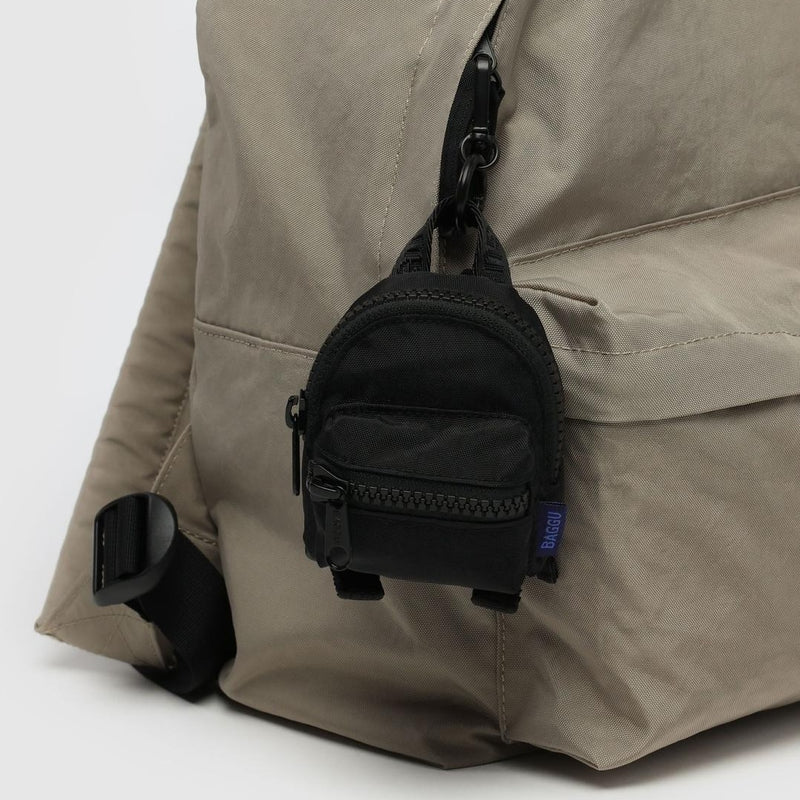 Backpack (Black) Bag Charm