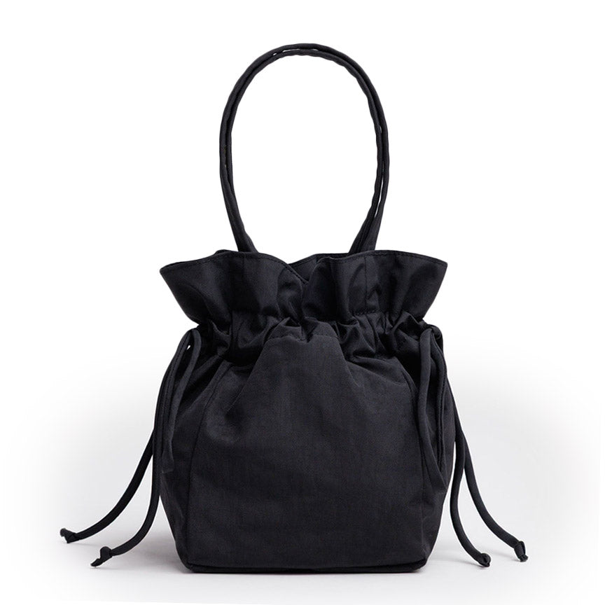 Black Drawstring Bag