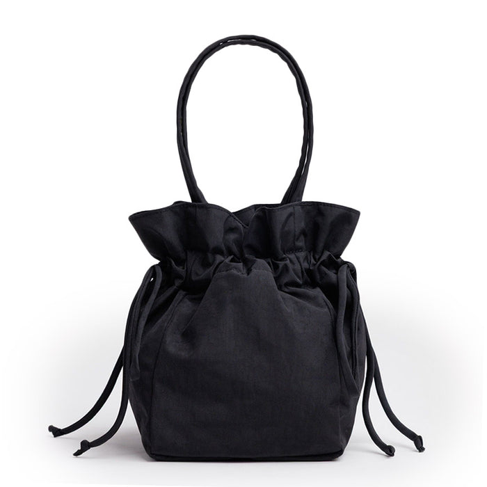 Black Drawstring Bag