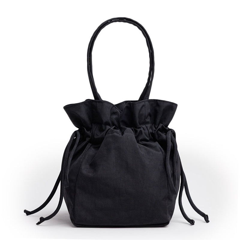 Black Drawstring Bag