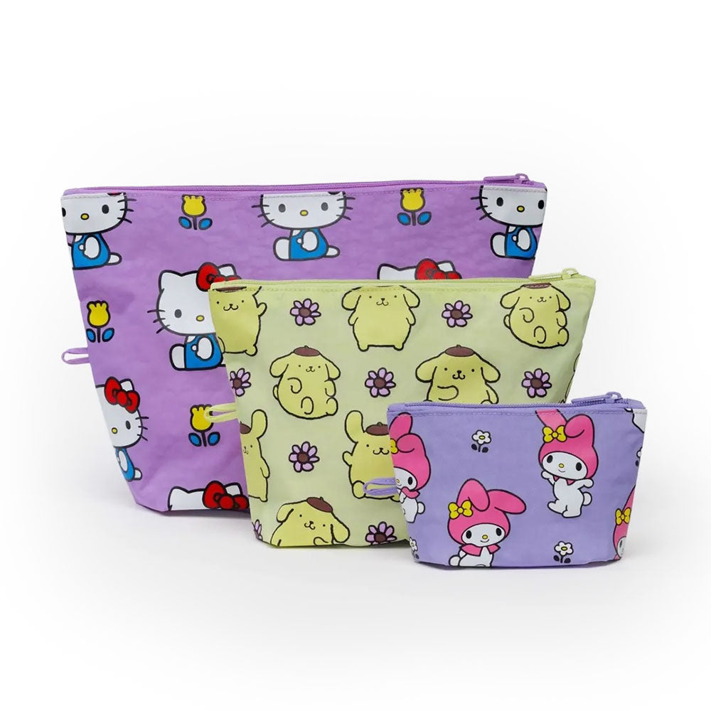 Hello Kitty and Friends Floral Go Pouch Set
