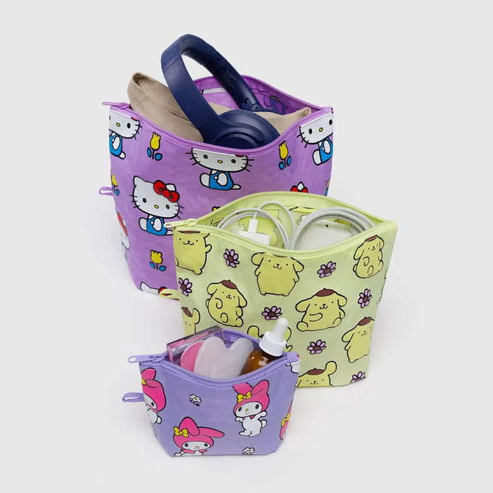 Hello Kitty and Friends Floral Go Pouch Set