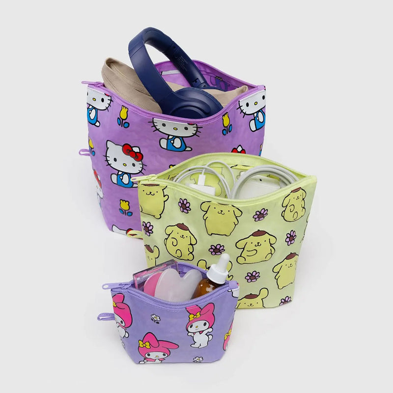 Hello Kitty and Friends Floral Go Pouch Set