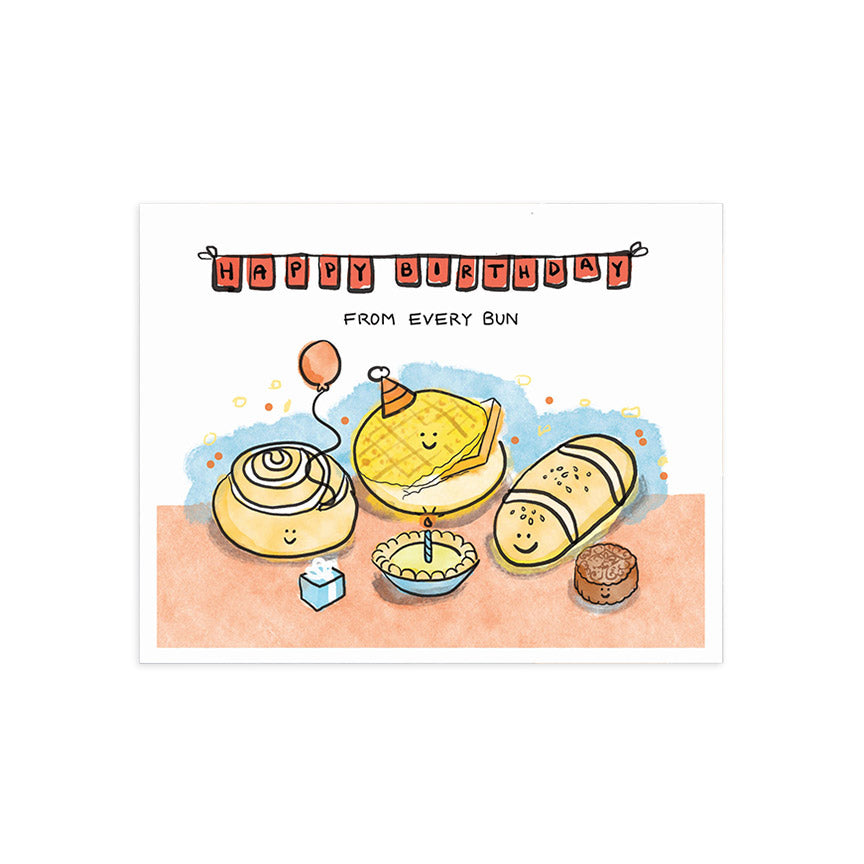 Every Bun Birthday Card