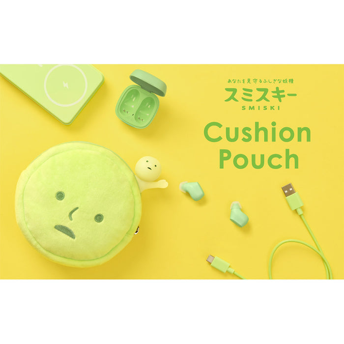 Smiski Cushion Pouch with Clip-On