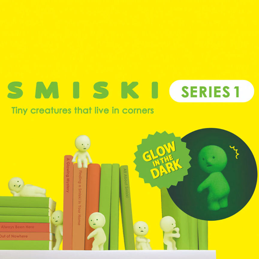 Smiski Living Series - Minifigure In Scatola Cieca (1 Pezzo Casuale) - Glow Dark