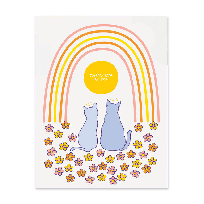 Thinking of Cat Card