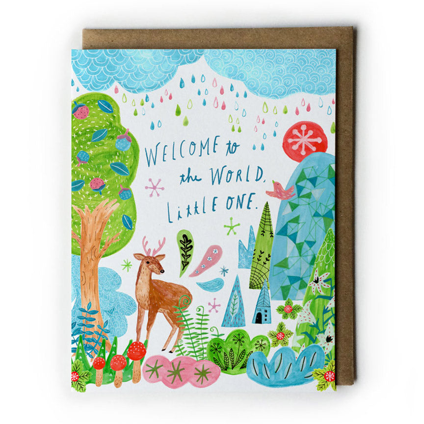 Welcome to the World Little One Card