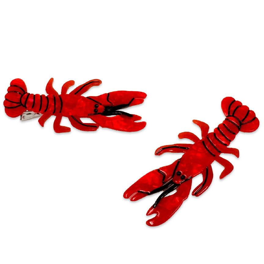 Lobster Hair Clip Set