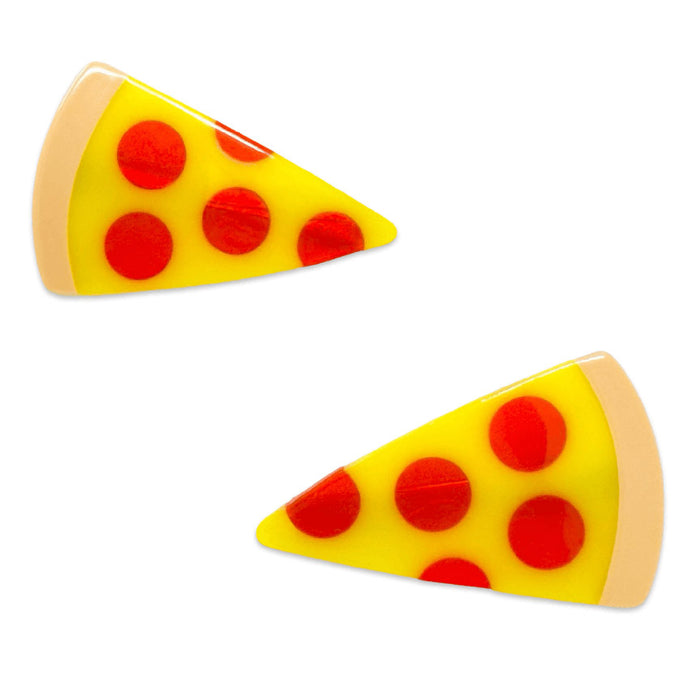 Pizza Hair Clip Set
