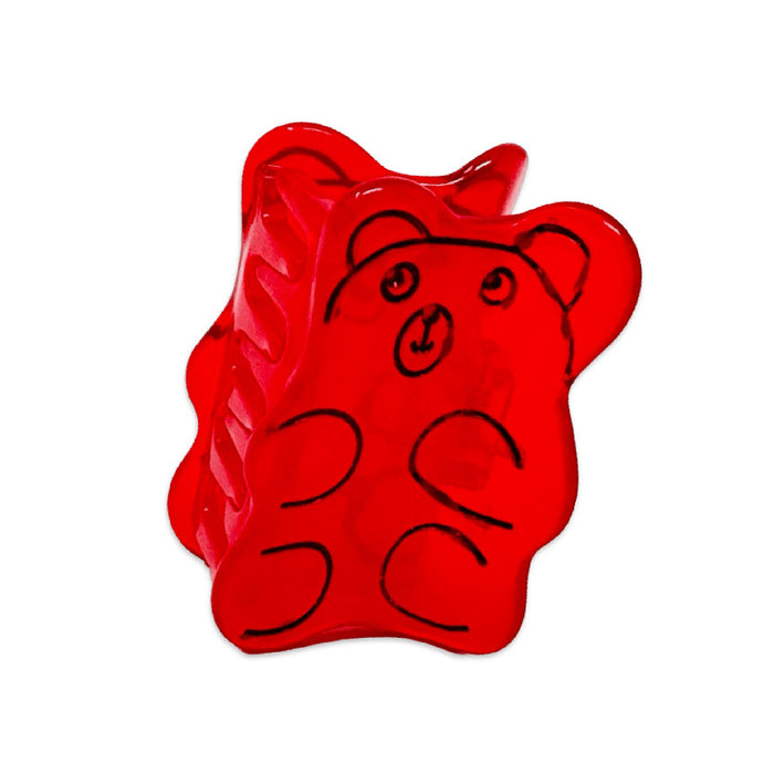 Mini Red Gummy Bear Hair Claw