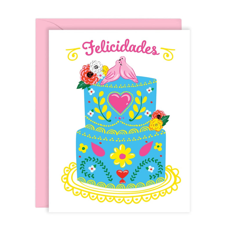 Felicidades Wedding Card