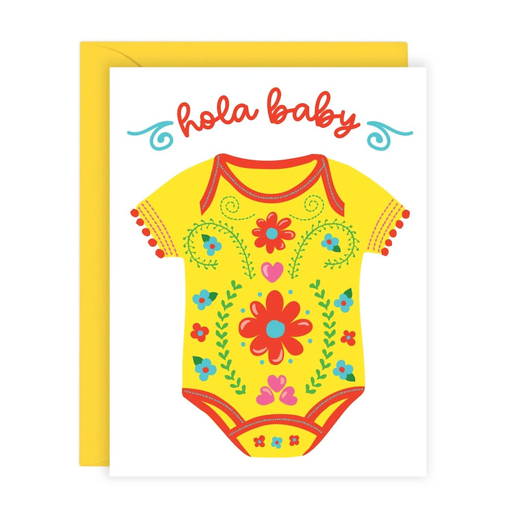 Hola Baby Card