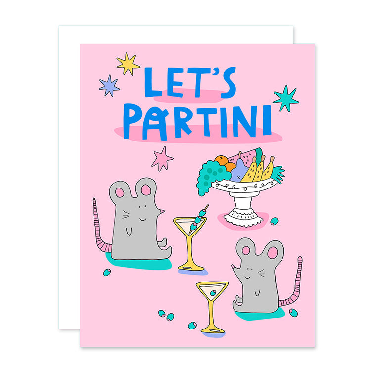 Let's Partini Birthday Card