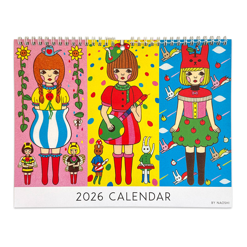 2026 Naoshi Wall Calendar