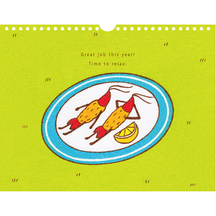 2026 Naoshi Wall Calendar