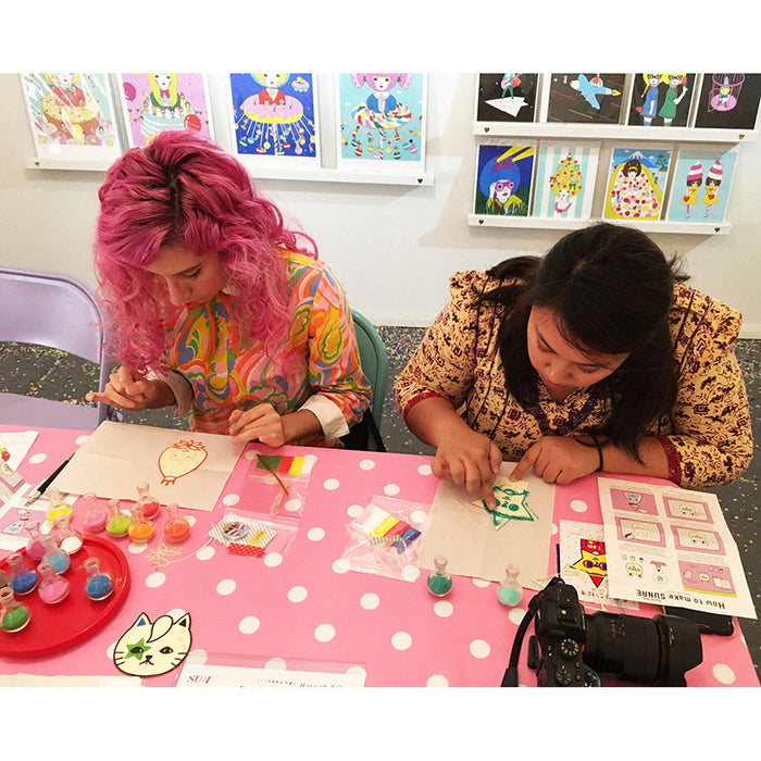 Lucky Daruma DIY Sunae (Sand Art) Kit