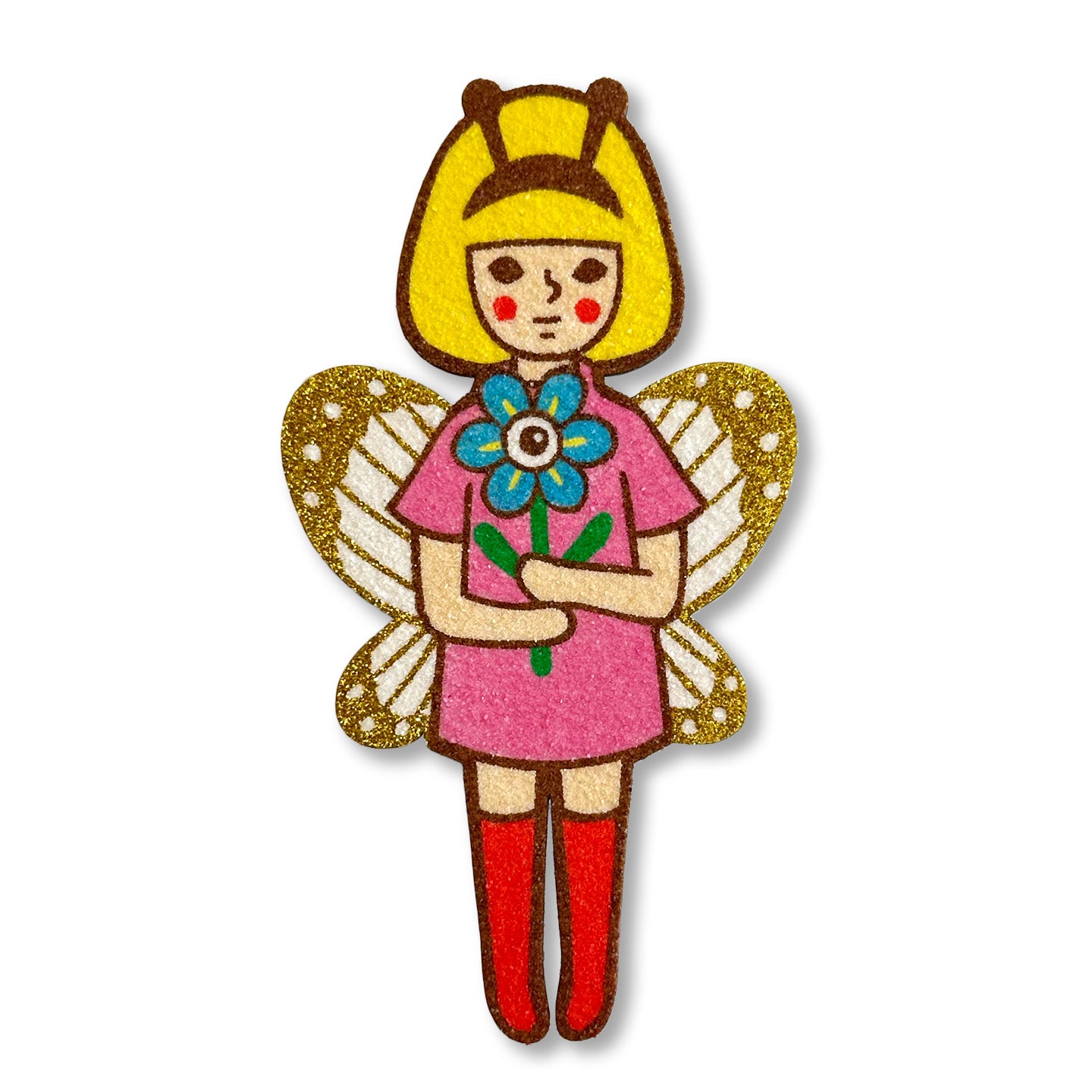 Naoshi: Butterfly Girl Die-Cut (Editions 1-10)