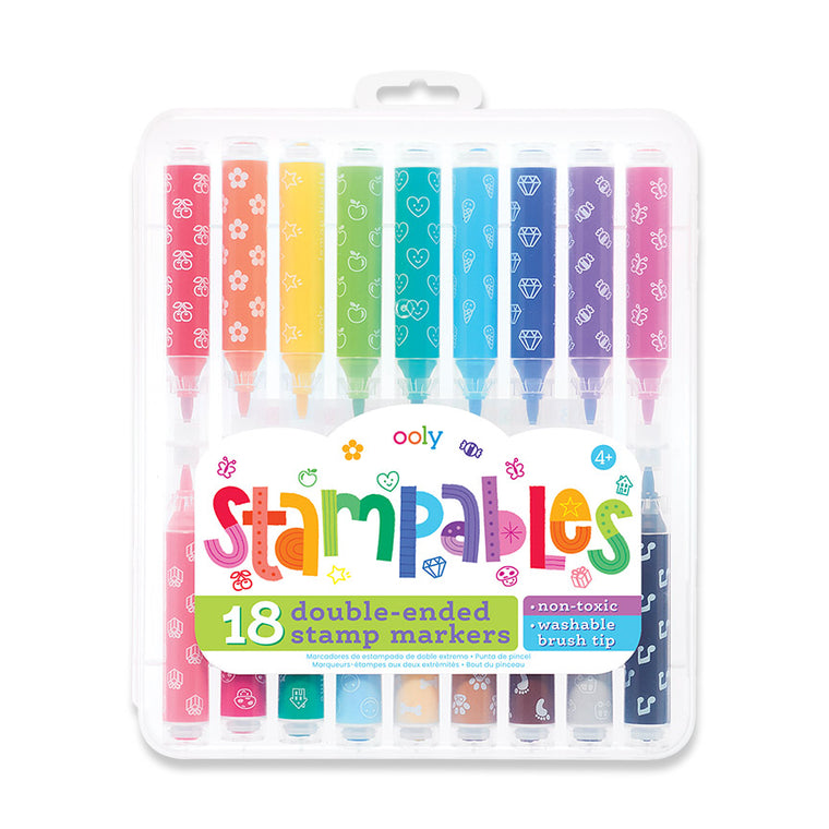Stampables Double Ended Stamp Markers (Set of 18)