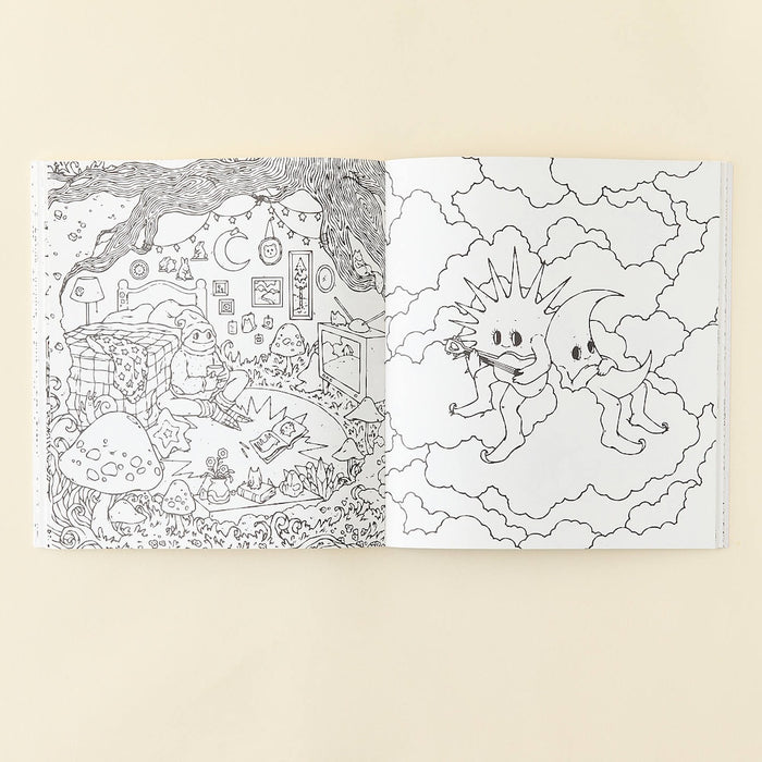 Autumnalwood Enchanted Creatures Coloring Book