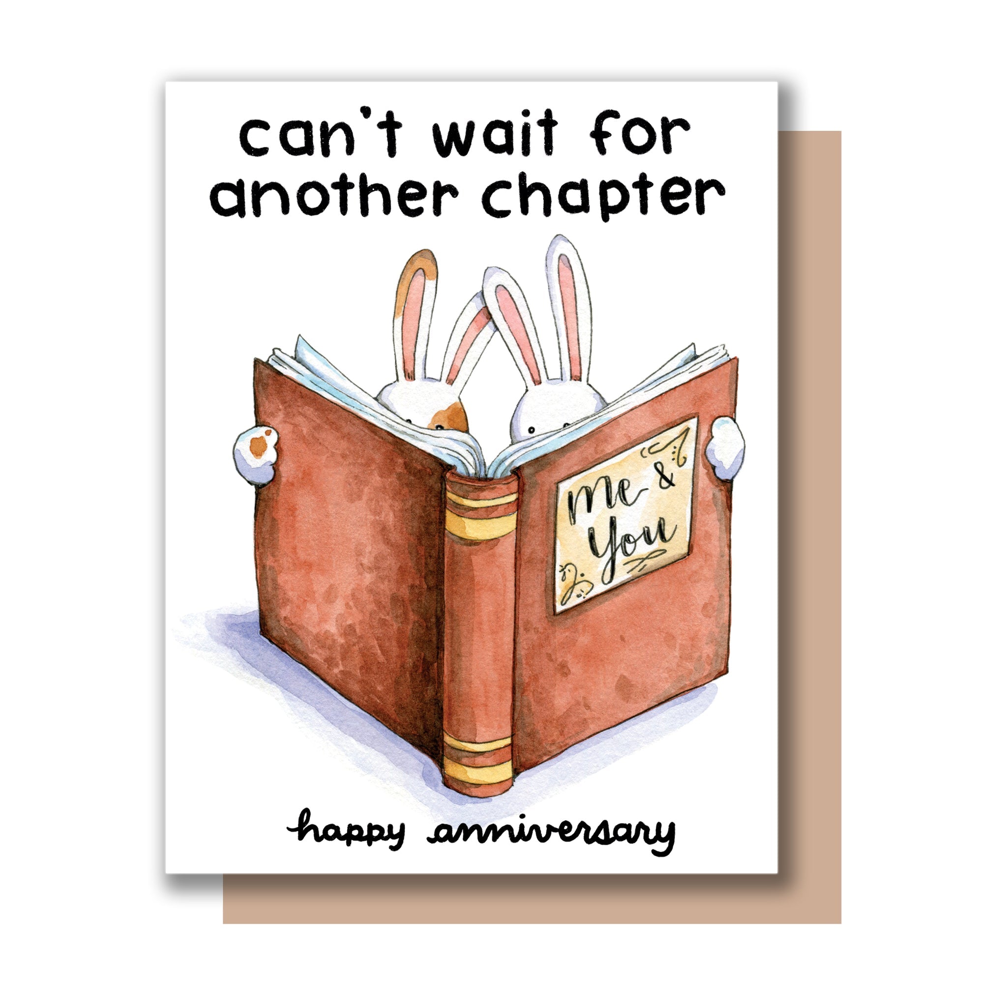 Another Chapter Book Anniversary Card