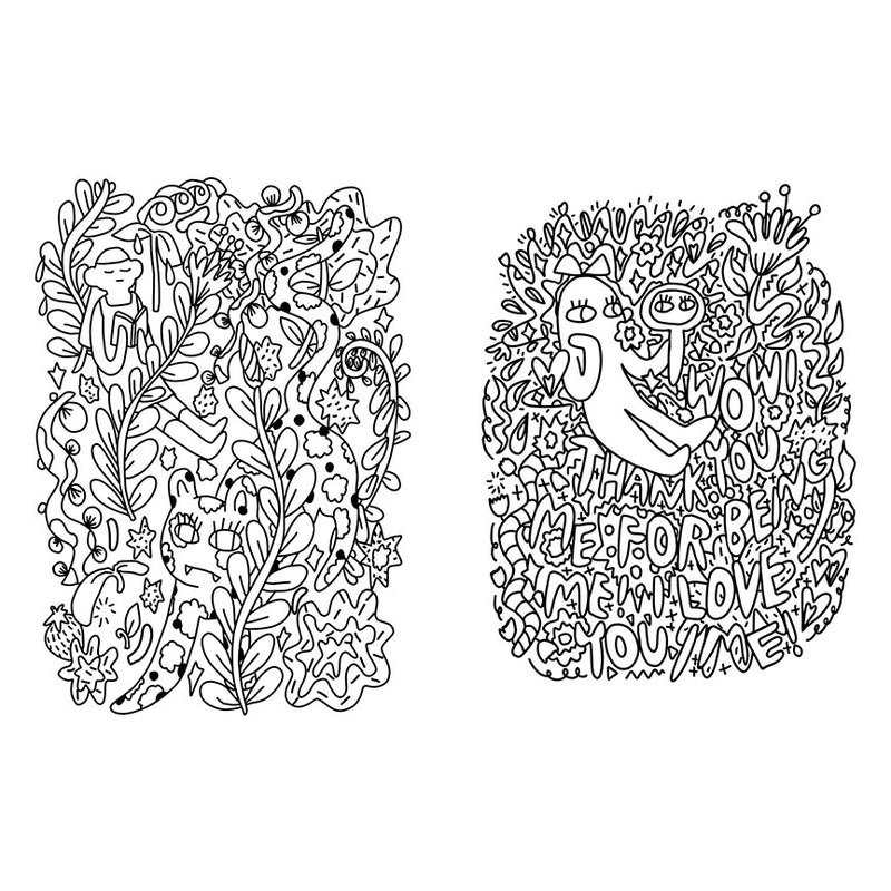 The Yumiverse Mindful Coloring Book