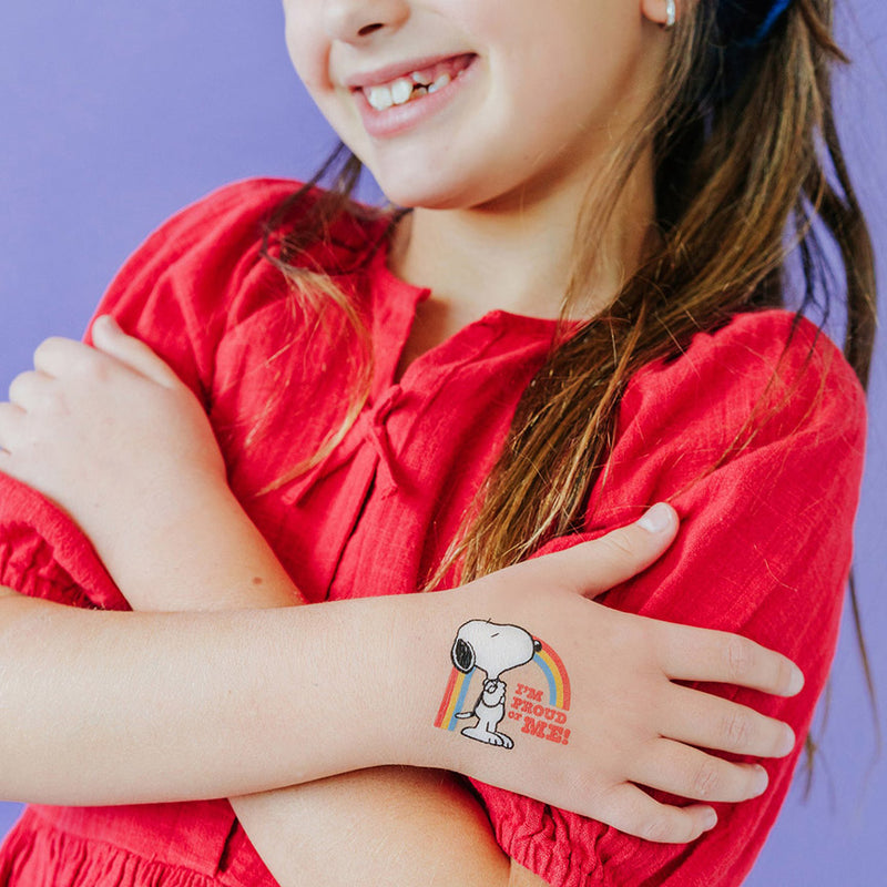 Proud Snoopy Tattoo Pair