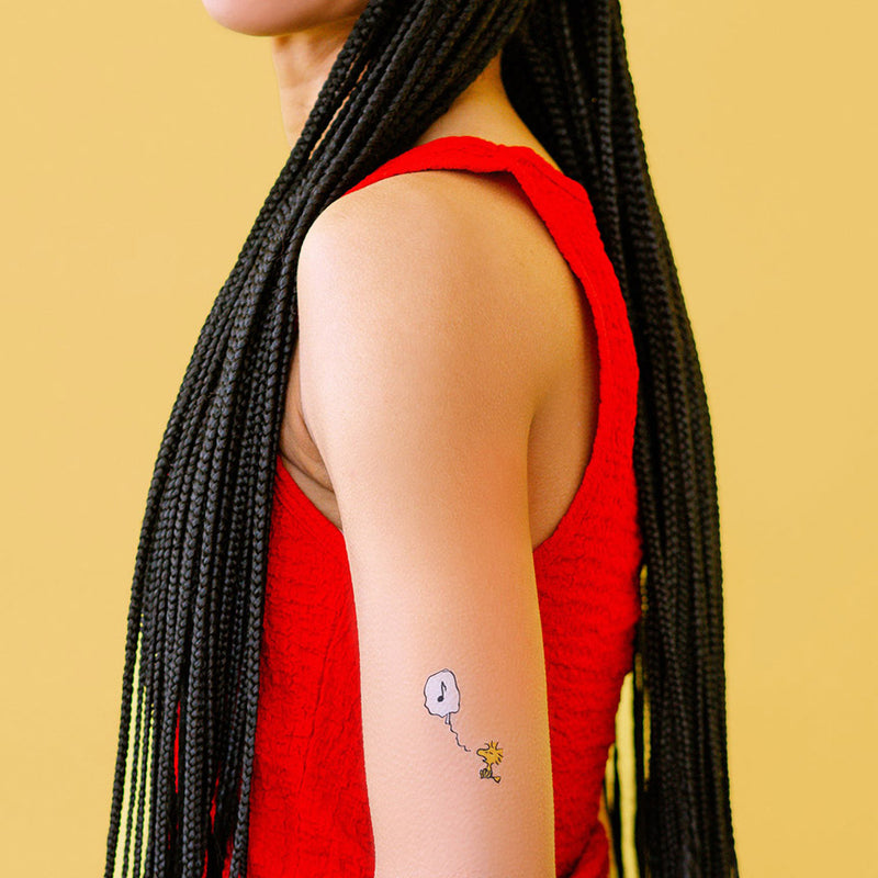 Woodstock Sings Tattoo Pair