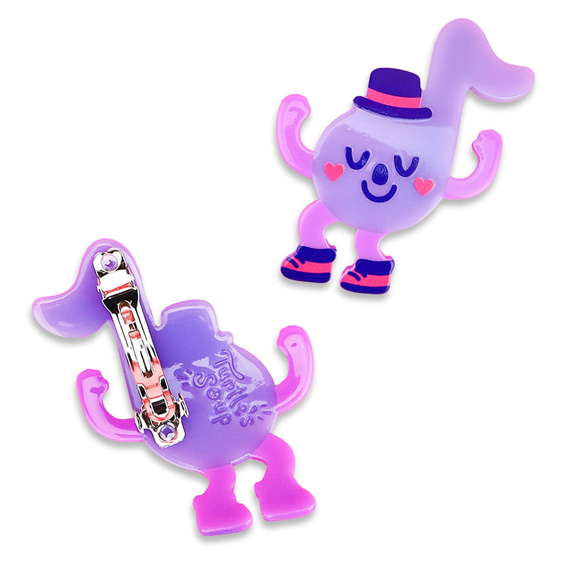 Music Notes Hair Clip Set