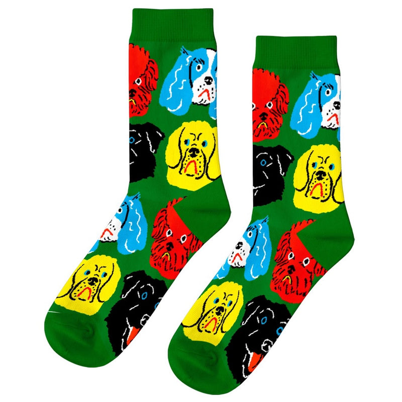 Dogs Large Crew Socks