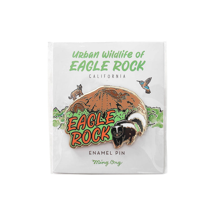 Urban Wildlife of Eagle Rock Enamel Pin
