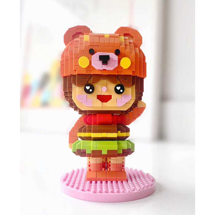 Burger Bear Mini Bricks