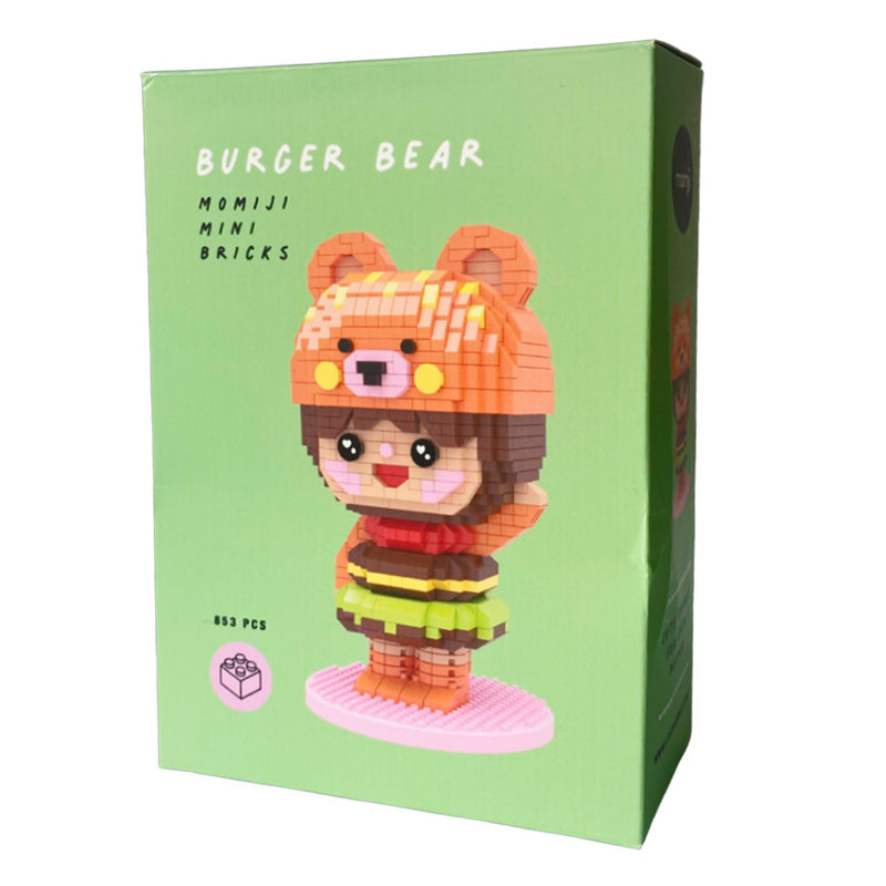 Burger Bear Mini Bricks