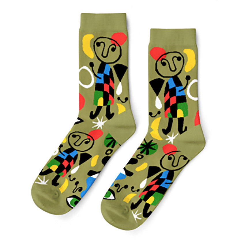 Miró Large Crew Socks