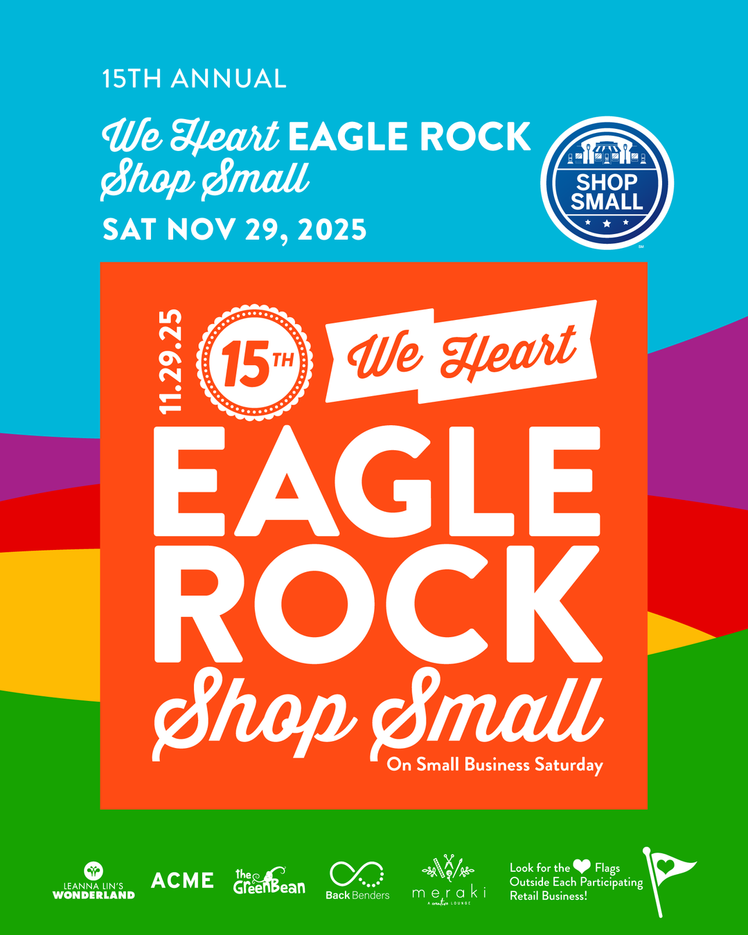 WE HEART EAGLE ROCK SHOP SMALL EVENT