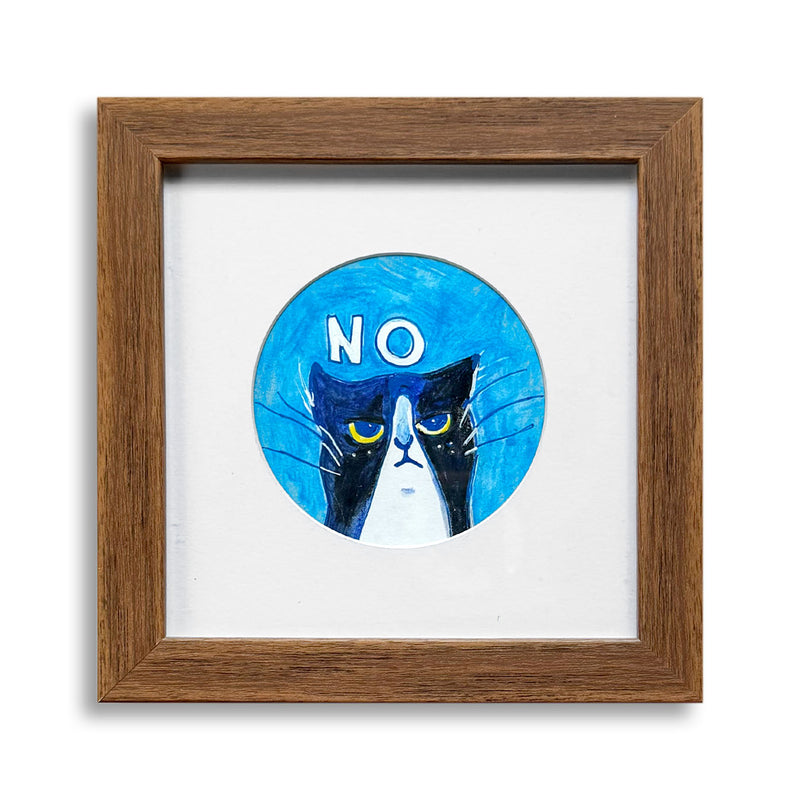 Alice Lieu of ILOOTPAPERIE: Resist Cat Says NO! to Fascism