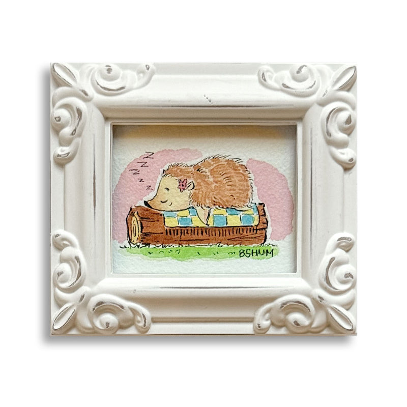 Benson Shum: Little Hedgehog Naps