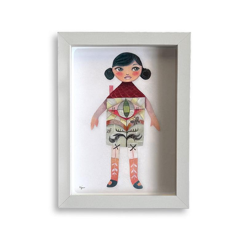 CJ Metzger: Folk Girl Portrait - Leanna Lin's Wonderland