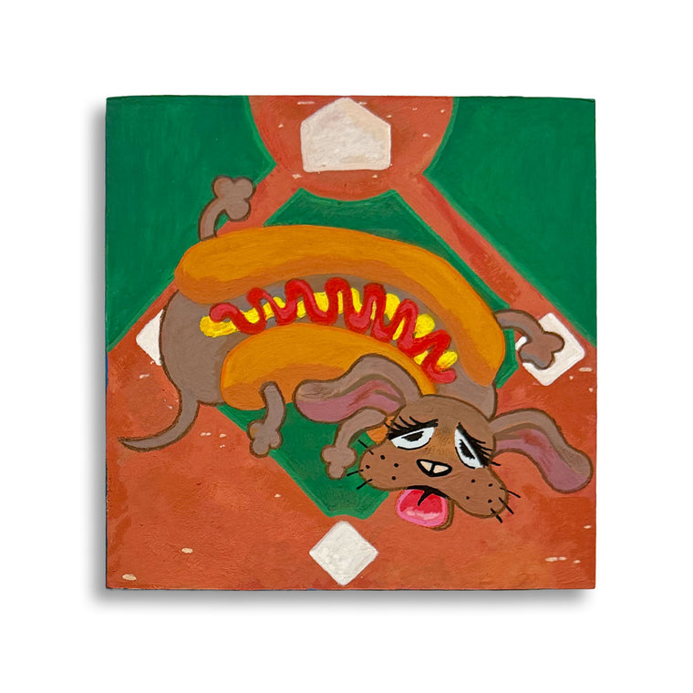 Cel La Flaca: Ballpark Dog