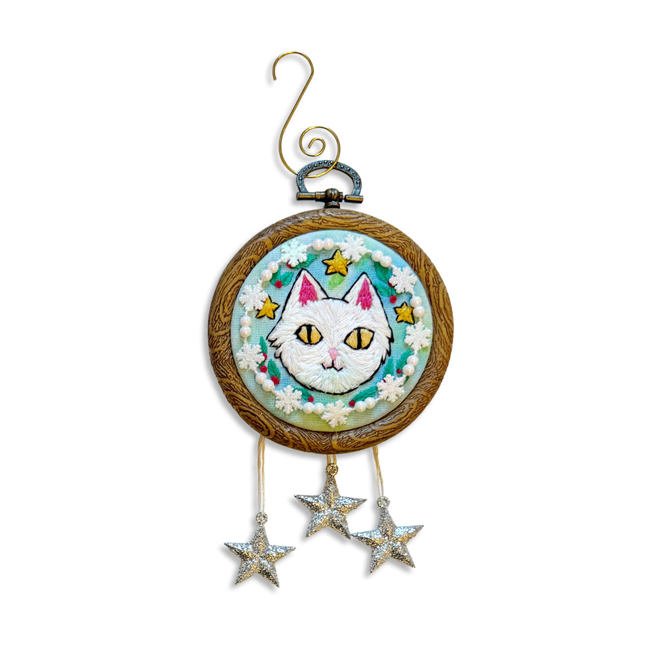 Joanna Nagy: Meowy Christmas - White Cat