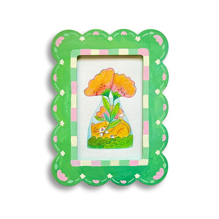 Kristina Yu of Cheery Human Studios: Garden Cat