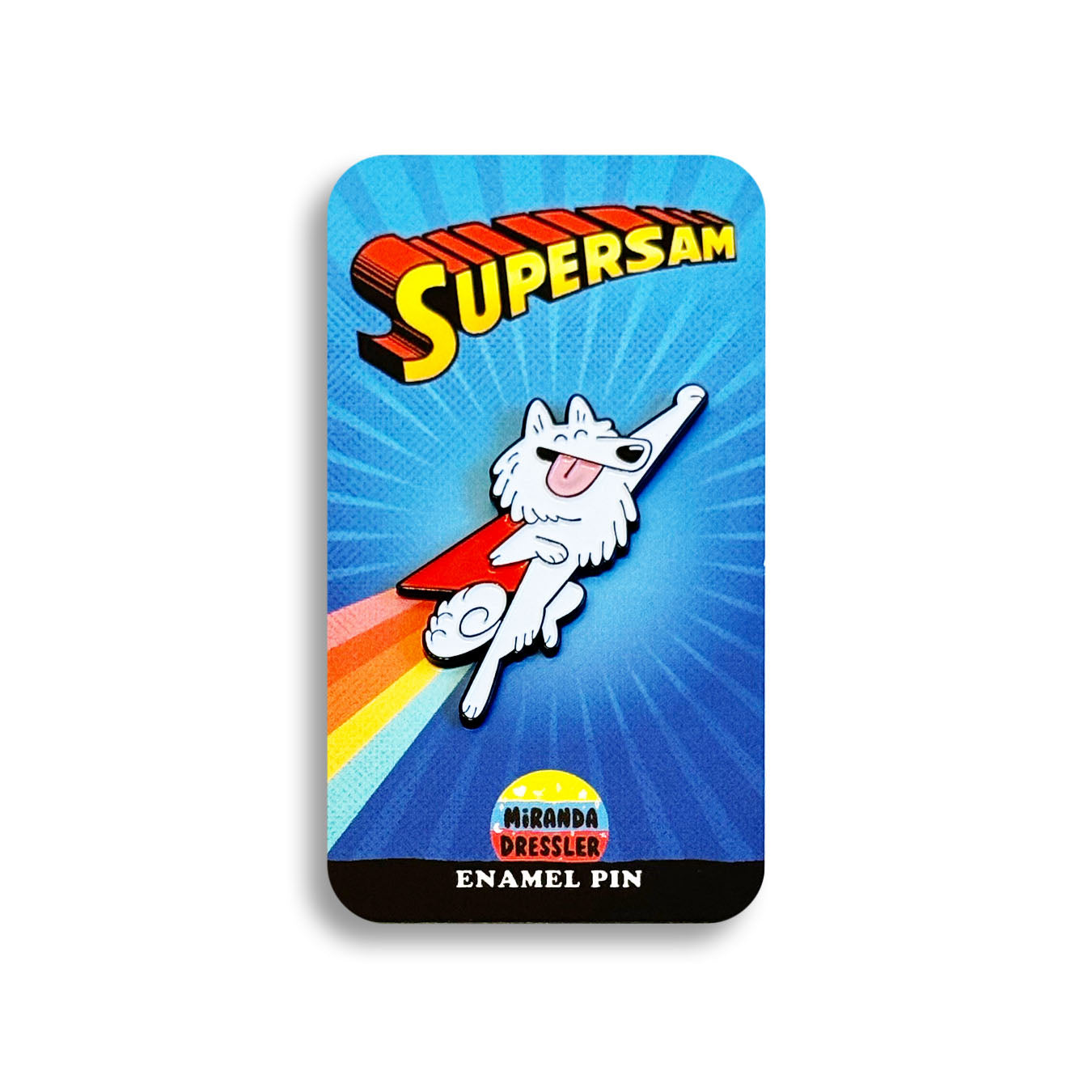 Miranda Dressler: Super Sammy Enamel Pin