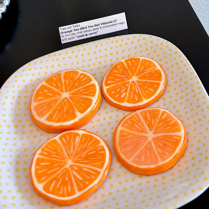 Tree Art Talks: Orange You Glad You Got Vitamin C?