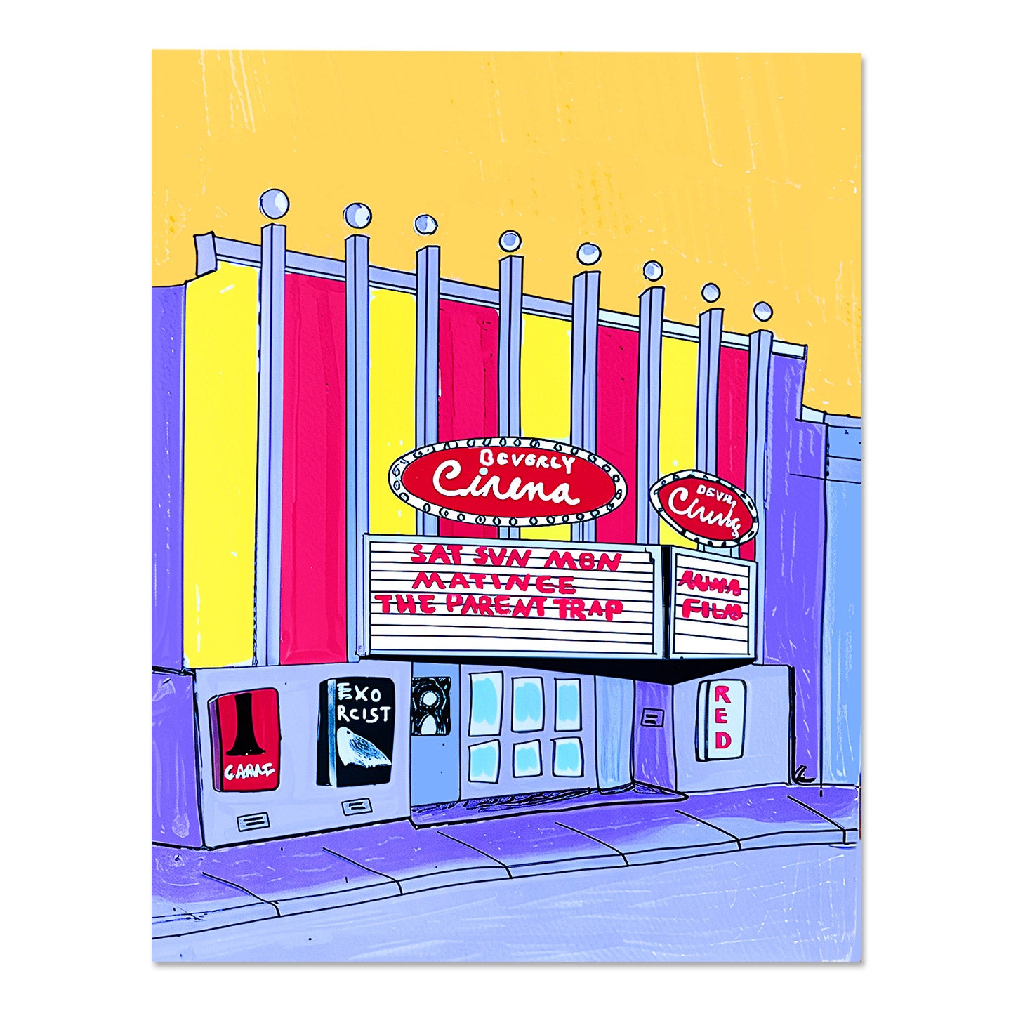 Alden Lo Bosco: New Beverly Print