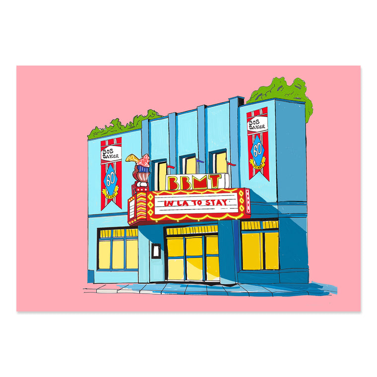 Alden Lo Bosco: Bob Baker Print