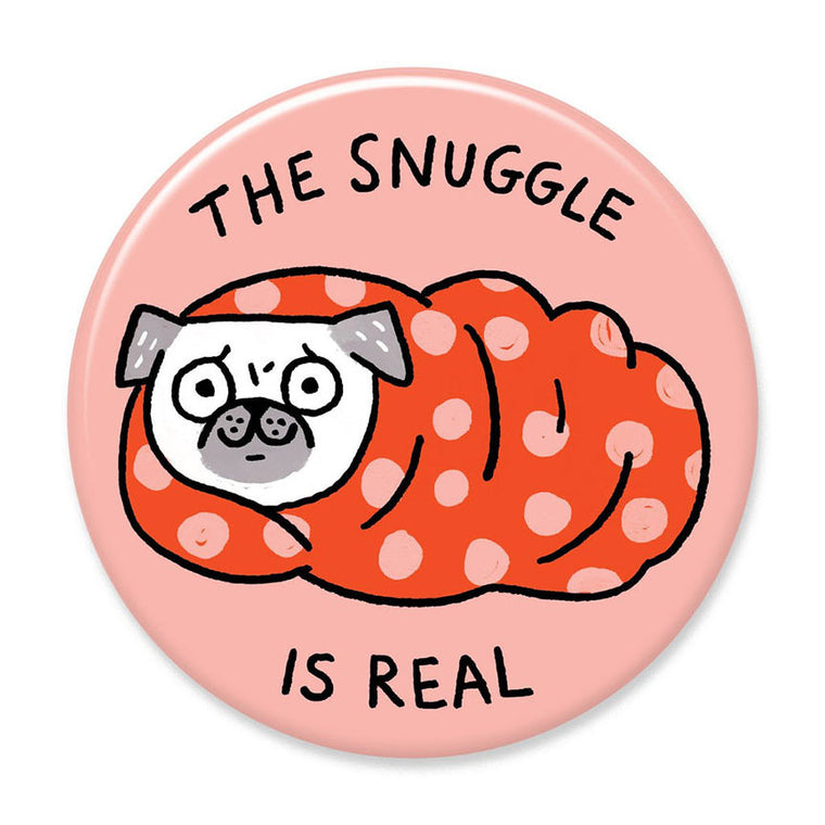The Snuggle is Real Magnet by Gemma Correll