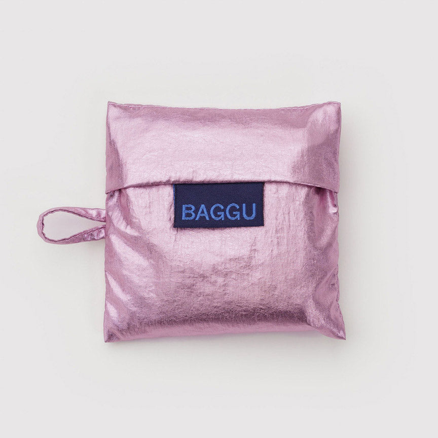 Metallic Light Blush Baby Reusable Bag