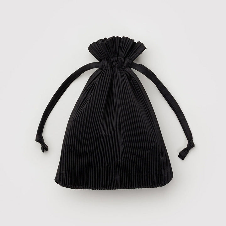 Pleated Black Baggu - Leanna Lin&