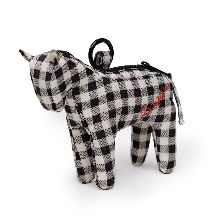 Horse (Gingham) Pouch Bag Charm